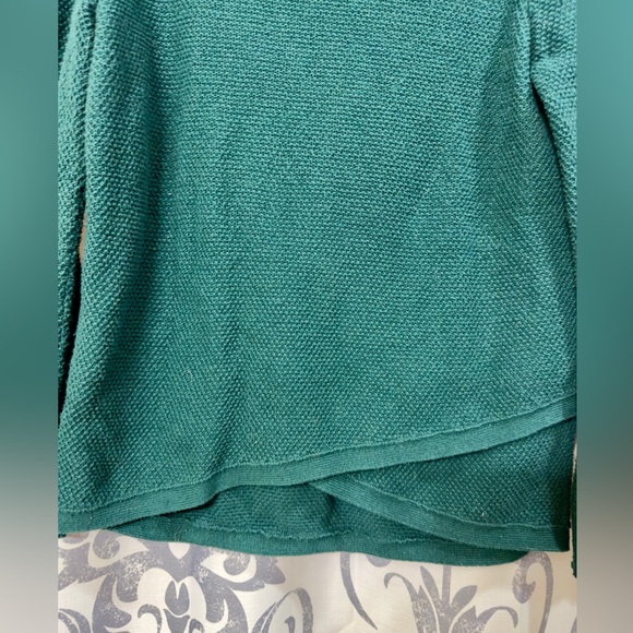 Madewell Sweater Women's Casual Blue Green Pullover Knit Long Sleeve Size M - Picture 2 of 4